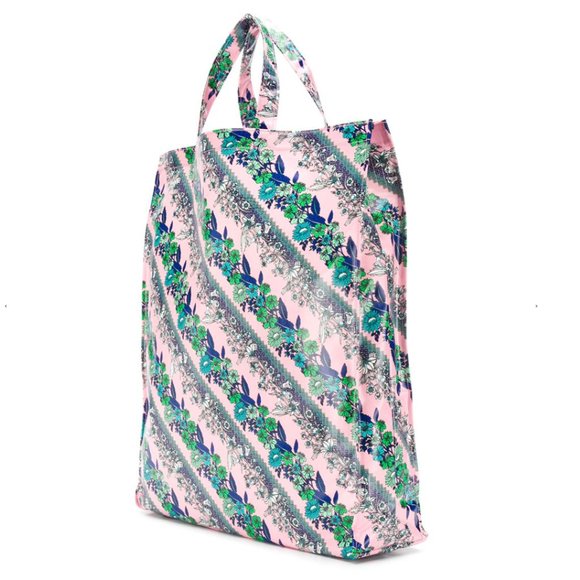 Gucci Monte Carlo Floral Logo Print Tote Rose Pink - Picture 2 of 11